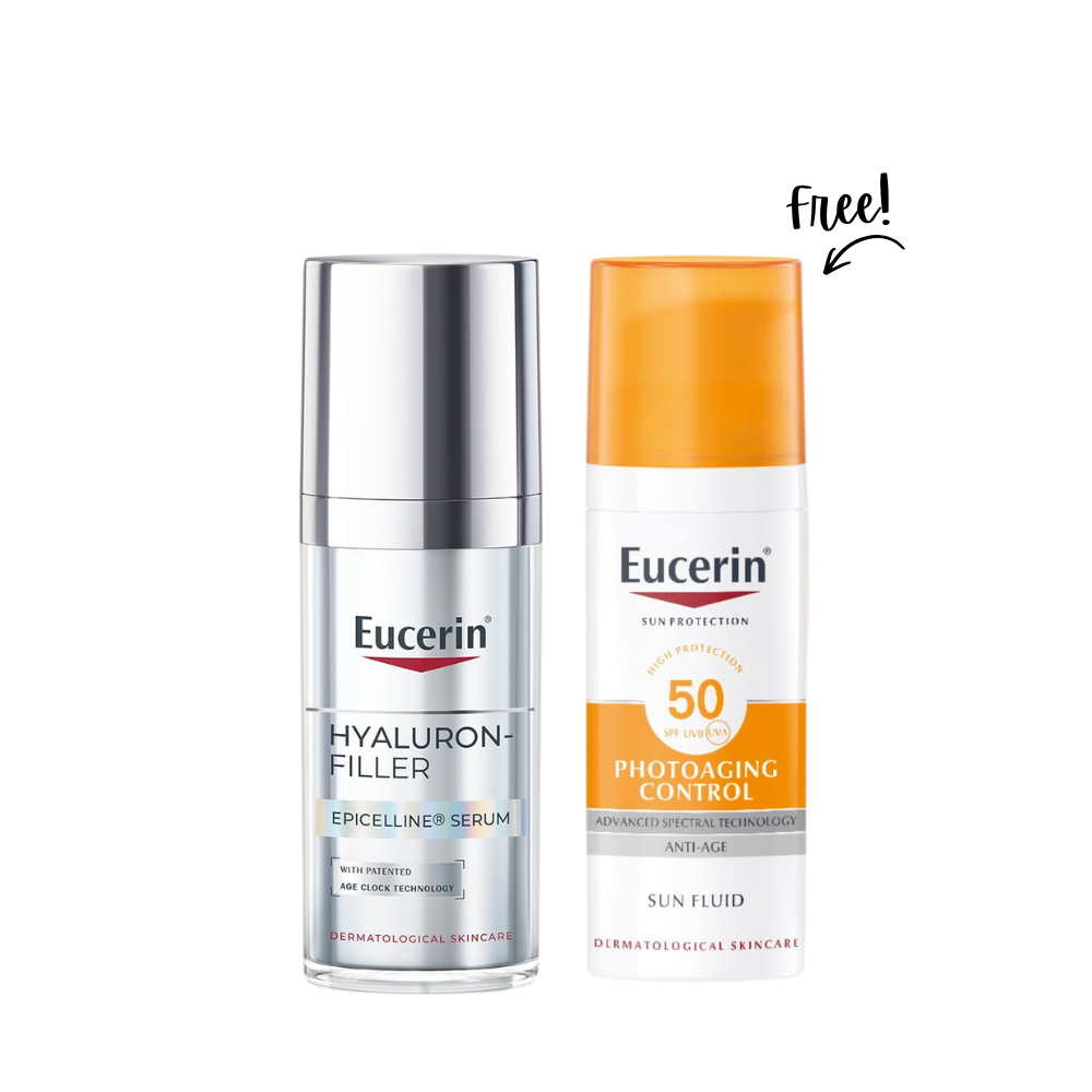 Hyaluron Filler Epicelline Serum + Photoaging Sunscreen